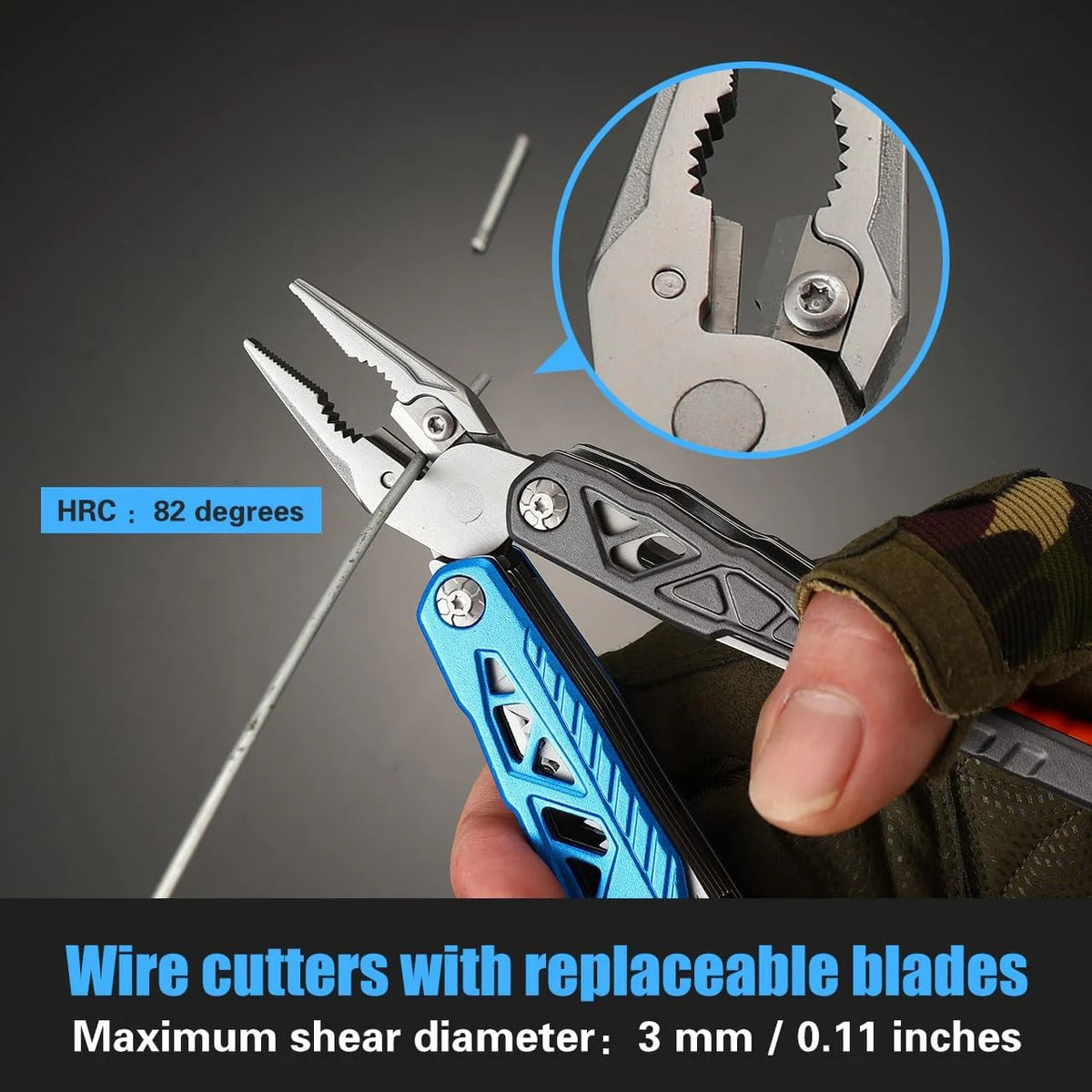 Upgraded 18 in 1 Multitool,Professional Stainless Steel